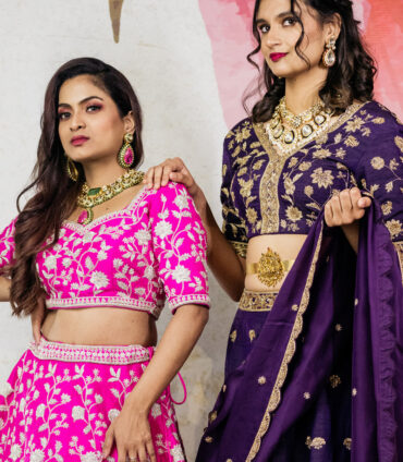 Professional fashion show makeup and high-fashion photoshoot look in Hyderabad by Makeover by Farhaa