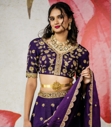 Professional fashion show makeup and editorial bridal look in Hyderabad by Makeover by Farhaa